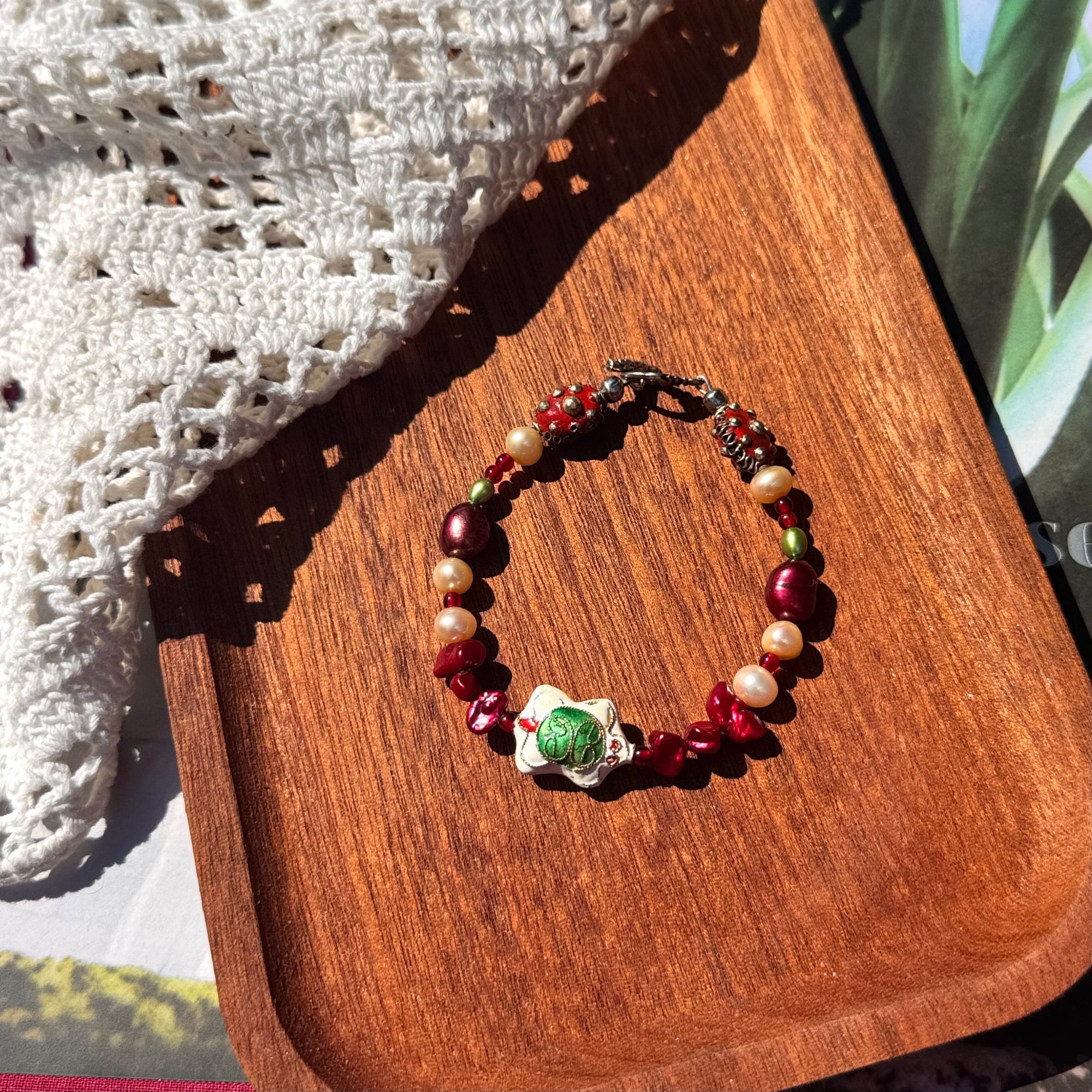 Cloisonné Bracelet No. 6