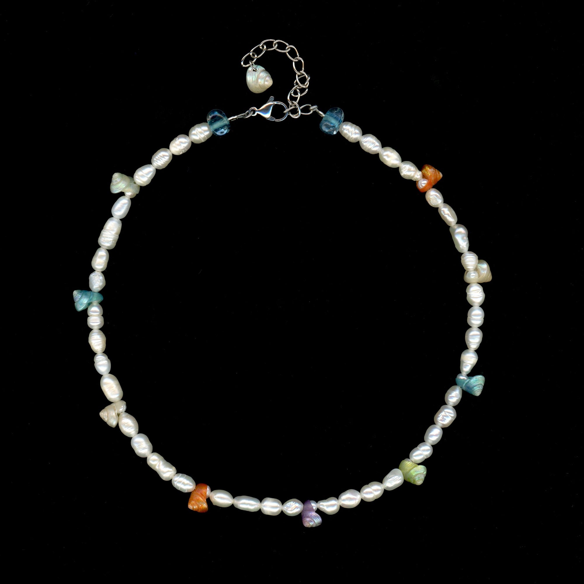 Rainbow shell Necklace