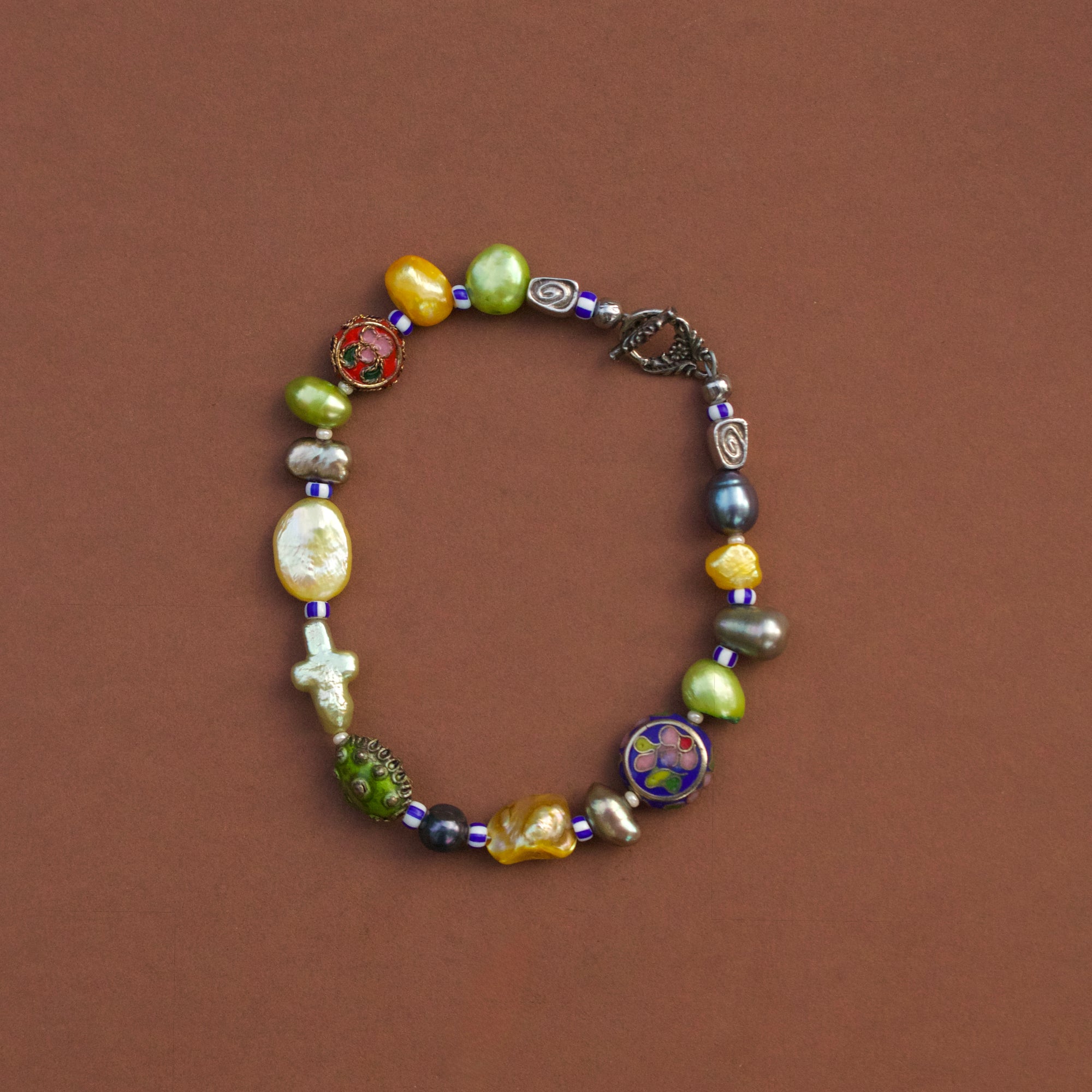 Cloisonné Bracelet No. 12