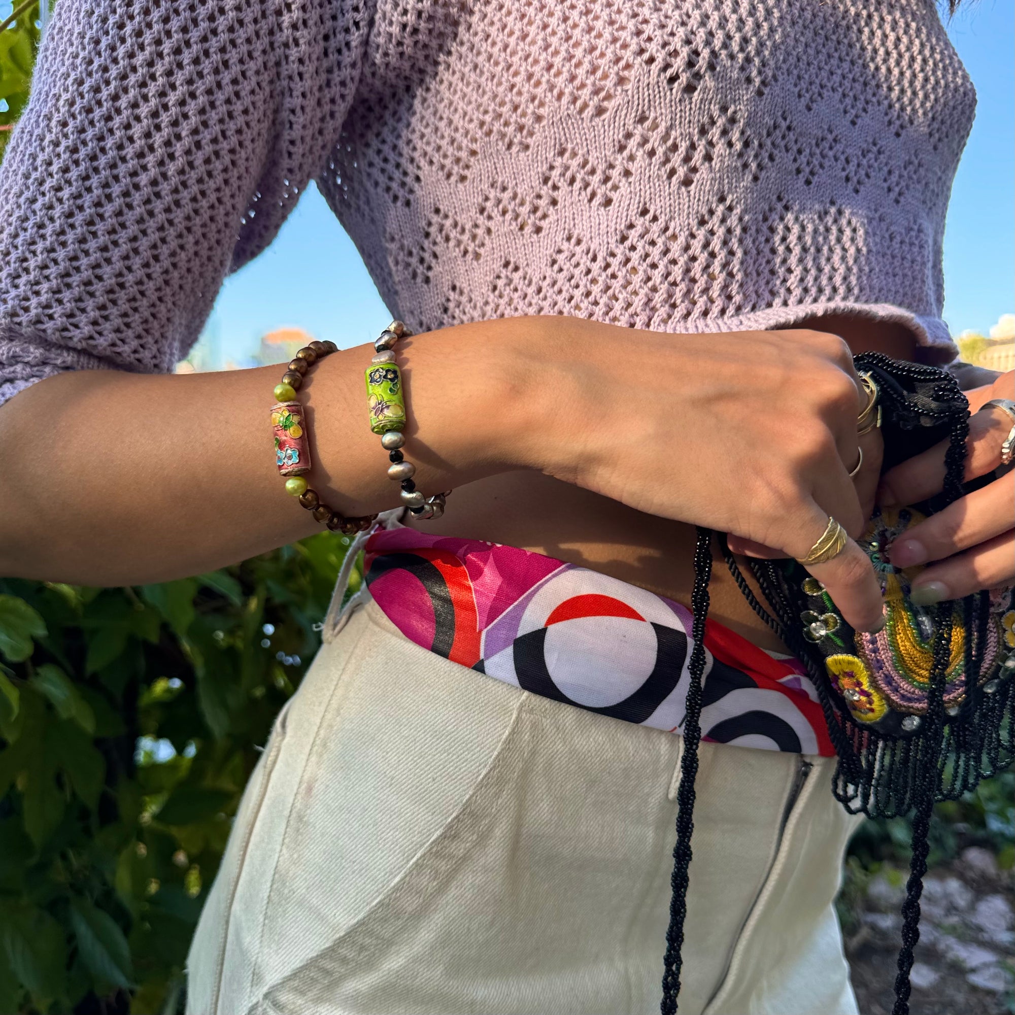 Cloisonné Bracelet No. 3