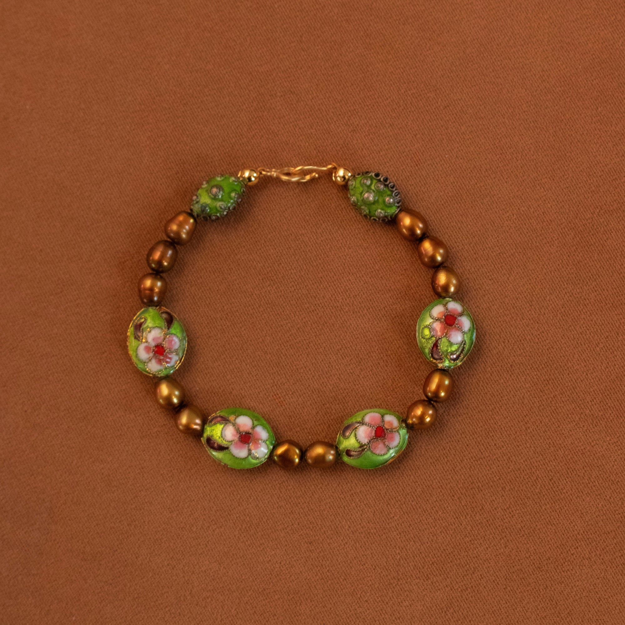 Cloisonné Bracelet No. 15