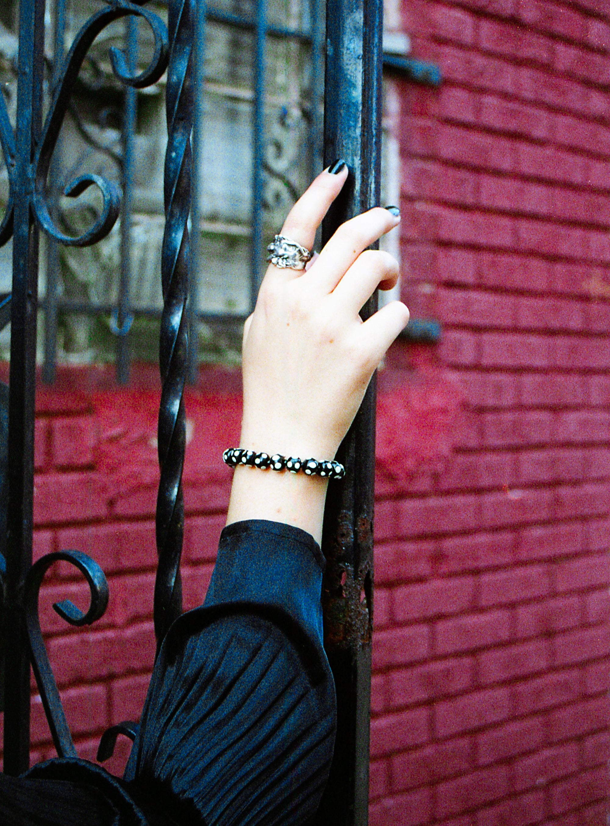 Polka Bracelet Black