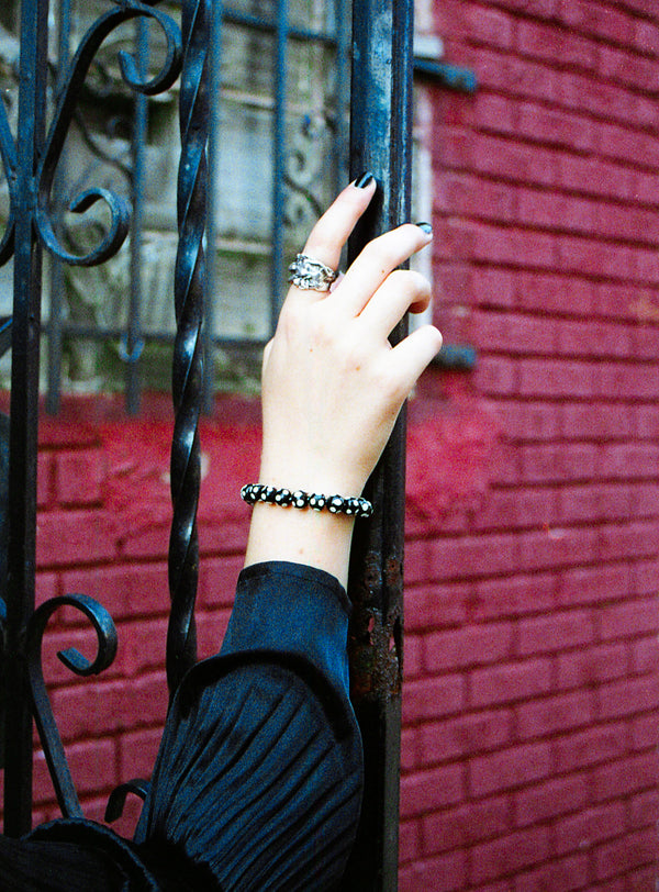 Polka Bracelet Black
