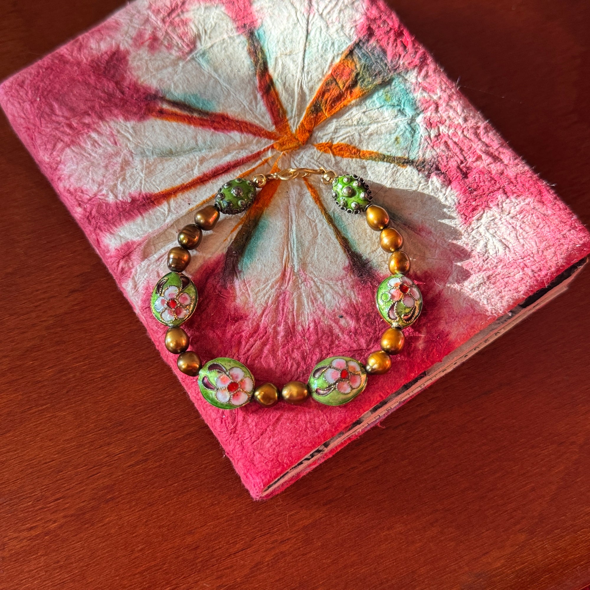 Cloisonné Bracelet No. 15