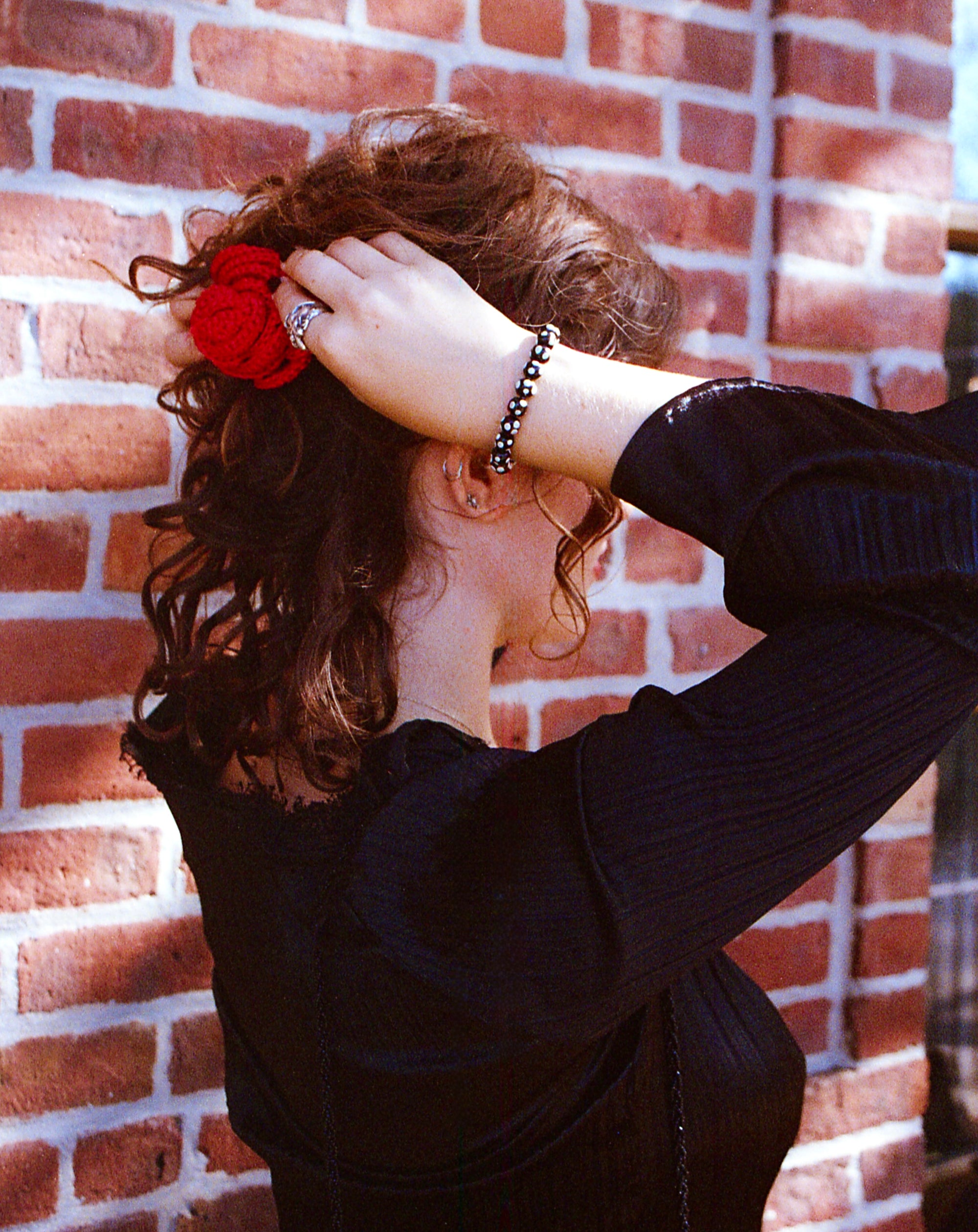 Polka Bracelet Black